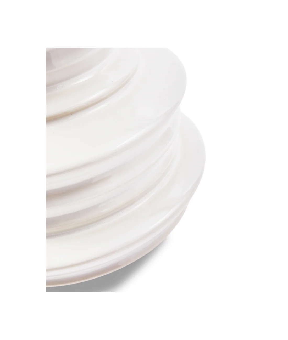 Wazon STACKED PLATES biały - Image 4