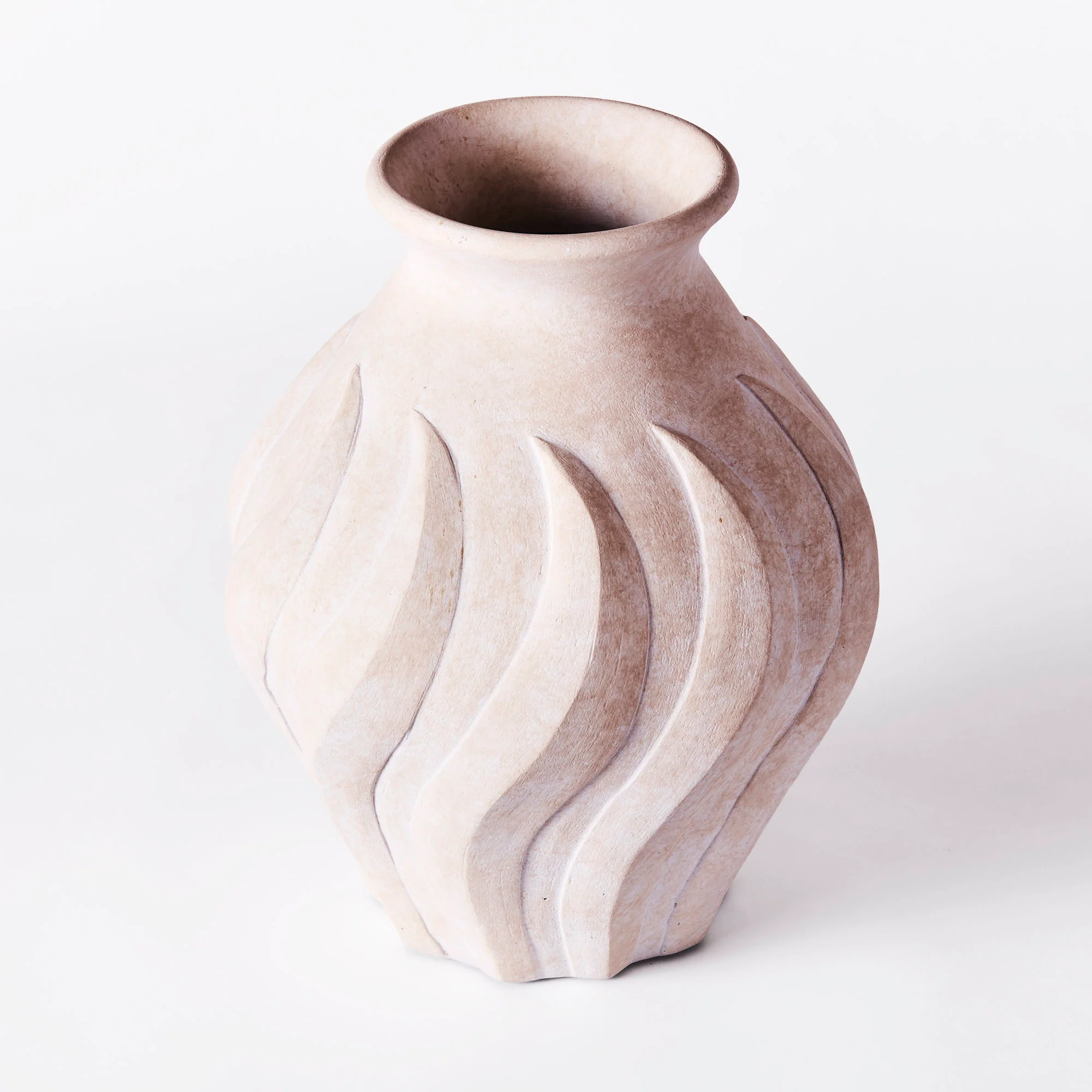 Wazon SWIRL biała ceramika - Image 3