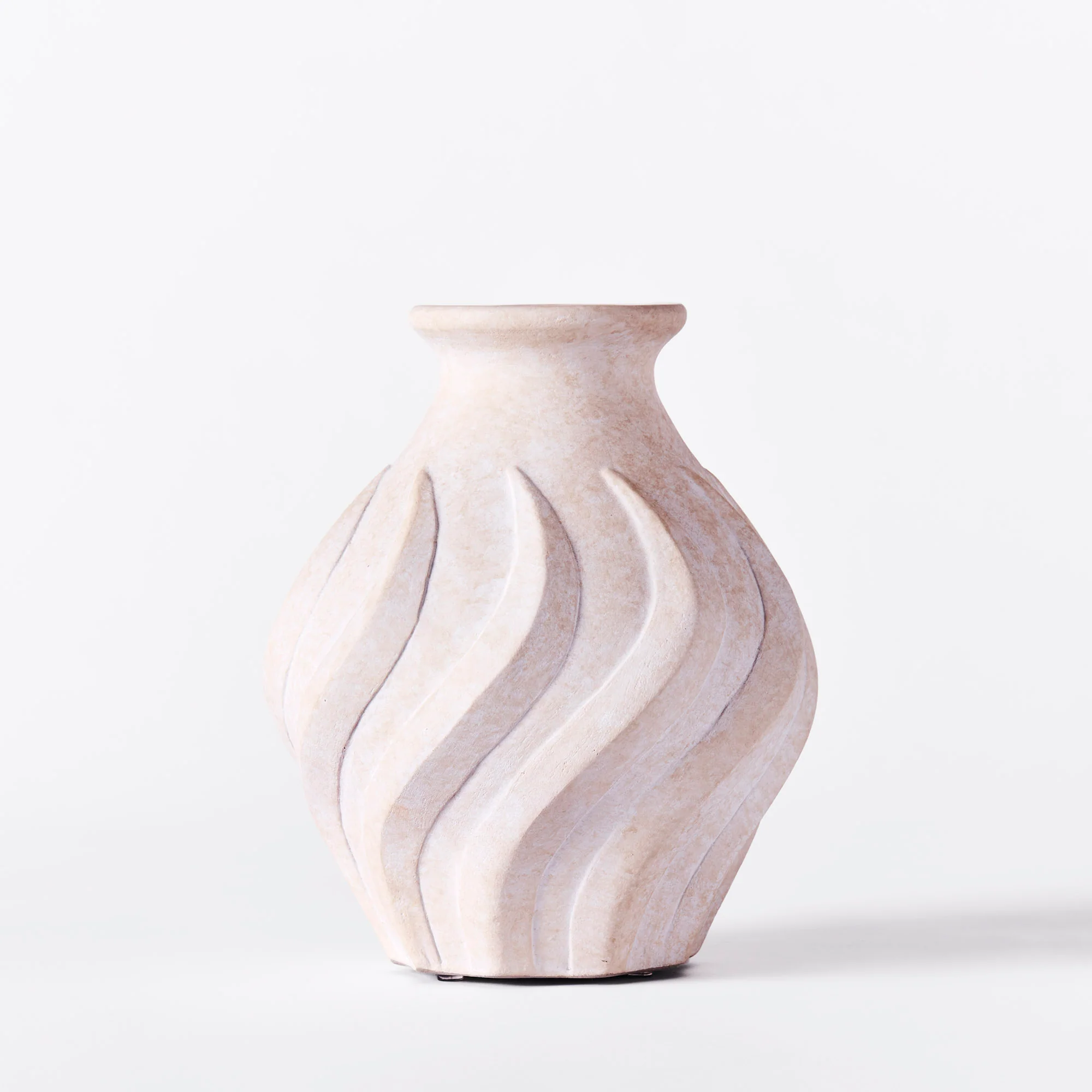 Wazon SWIRL biała ceramika - Image 5