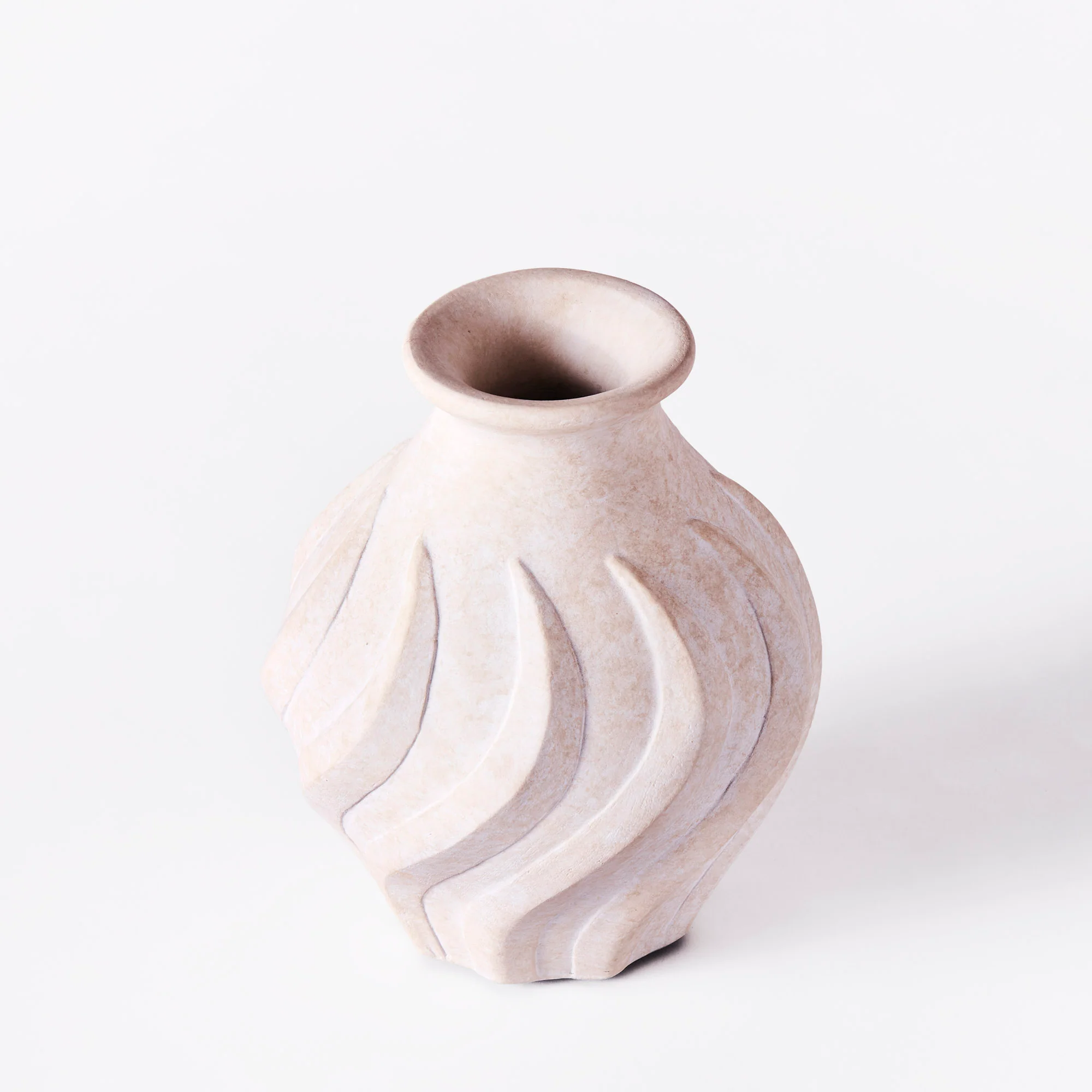 Wazon SWIRL biała ceramika - Image 6