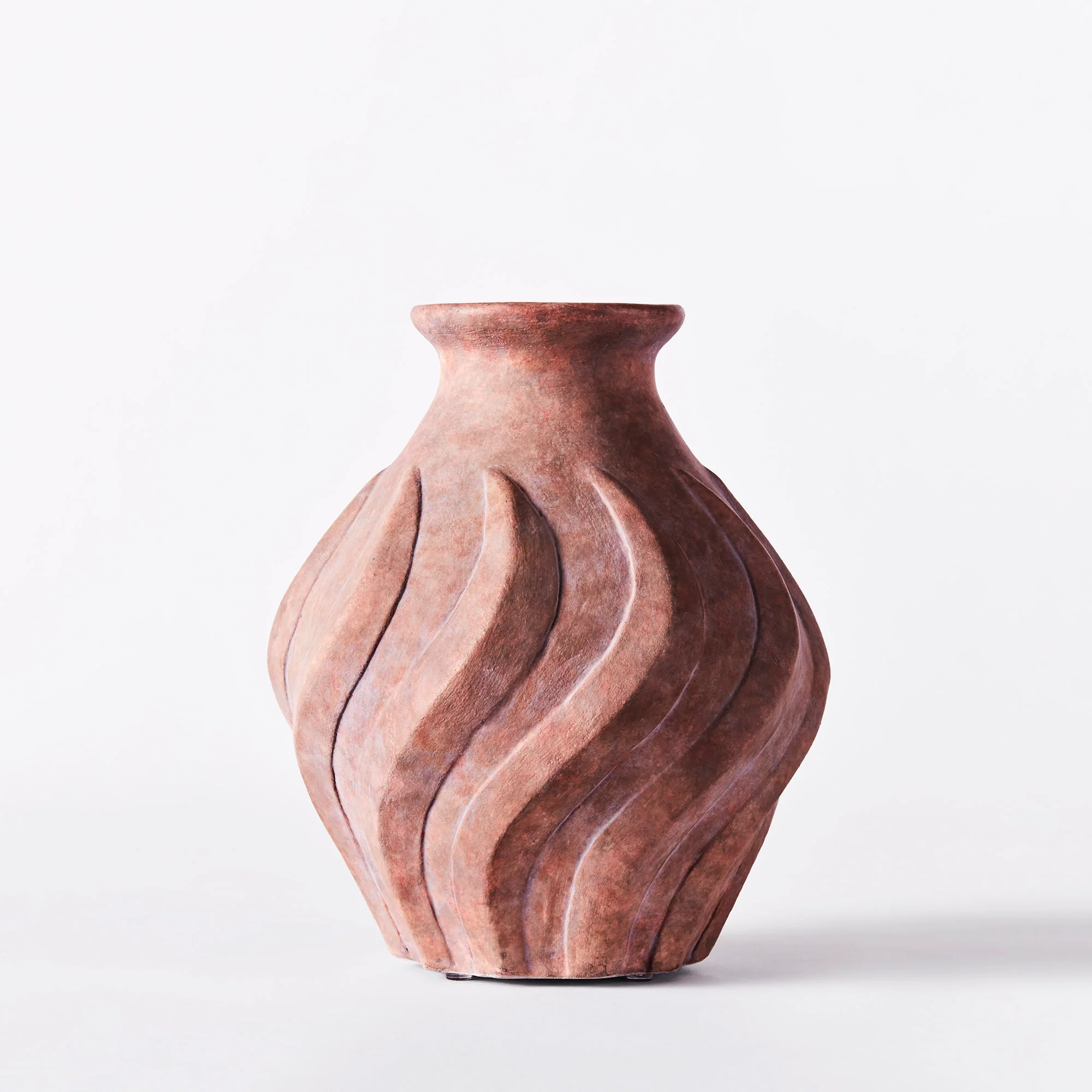 Wazon SWIRL brązowa ceramika - Image 6