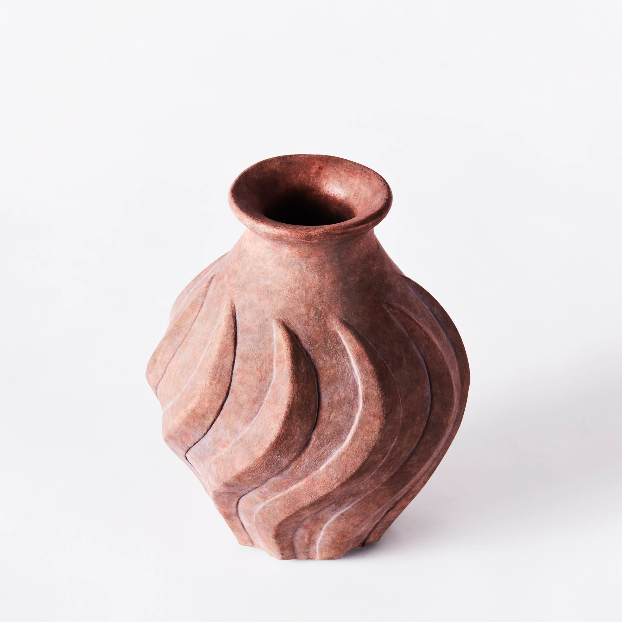 Wazon SWIRL brązowa ceramika - Image 7
