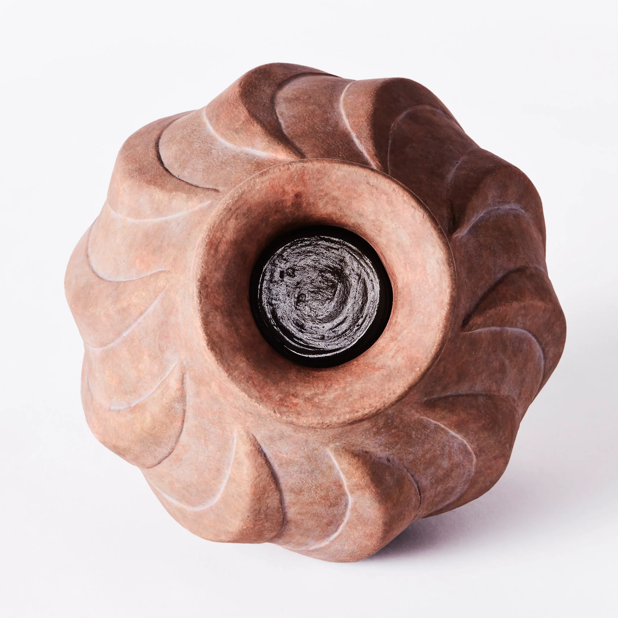 Wazon SWIRL brązowa ceramika - Image 8