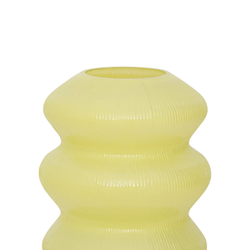 Wazon szklany LILY limonkowy - Image 3