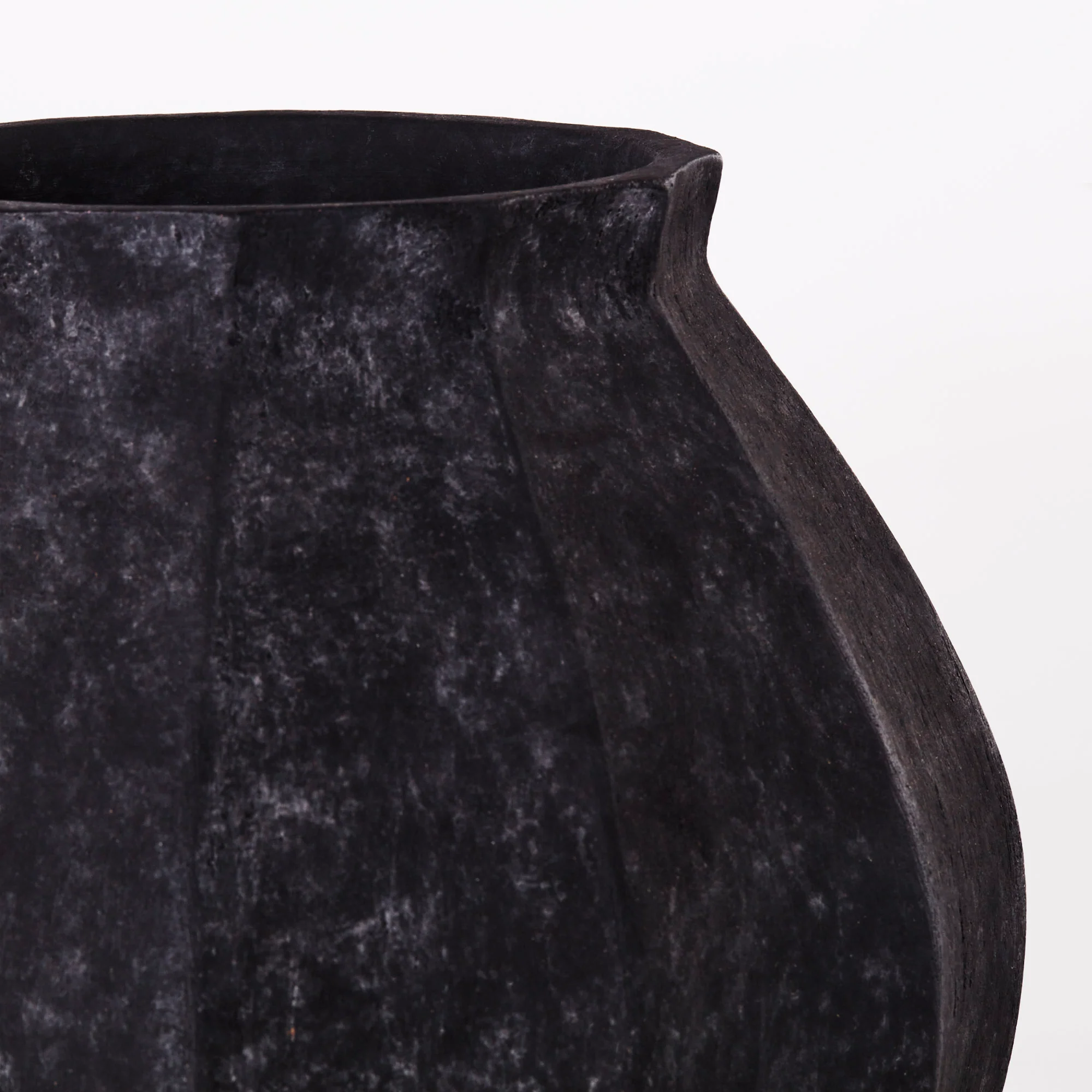 Wazon WEDGES czarna ceramika - Image 4