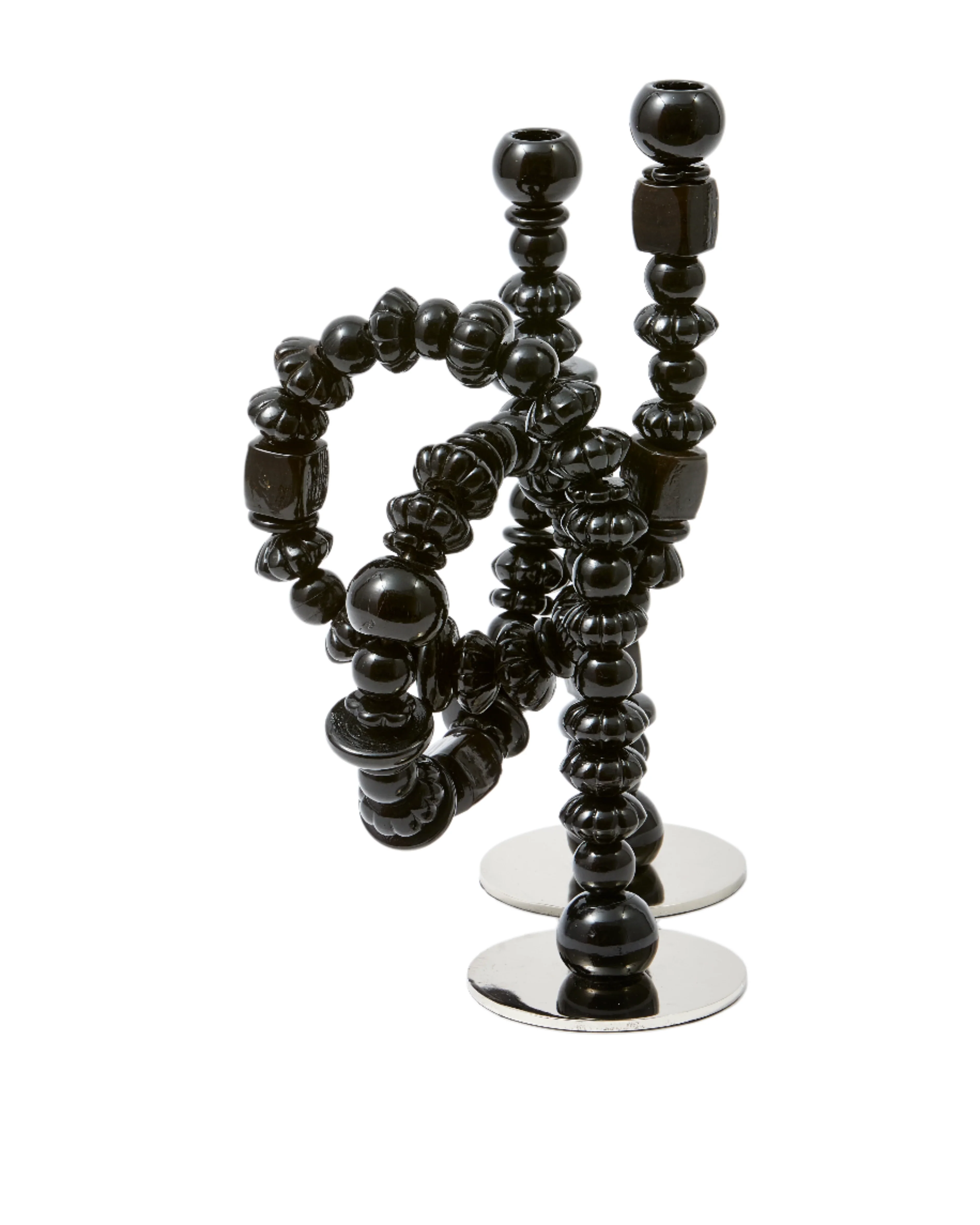 Świecznik BEADS czarny - Image 3