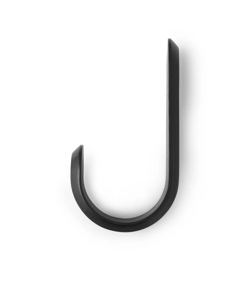 Wieszak CURVE czarny fornir jesionowy - Image 3