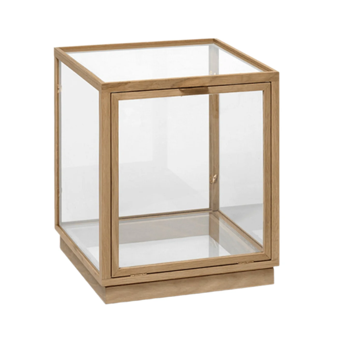 Witryna MIRU GLASS MONTRE dębowy