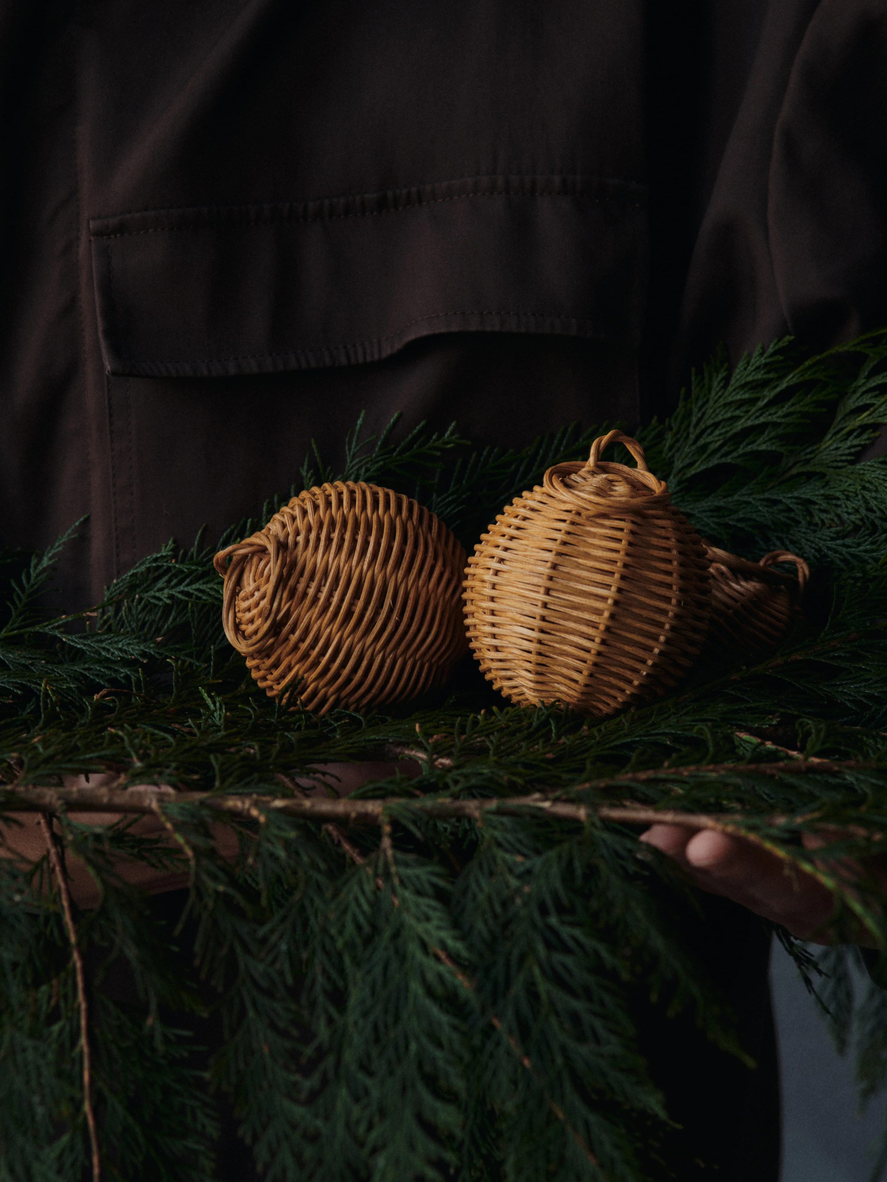 Zestaw bombek BRAIDED pleciony rattan - Image 2