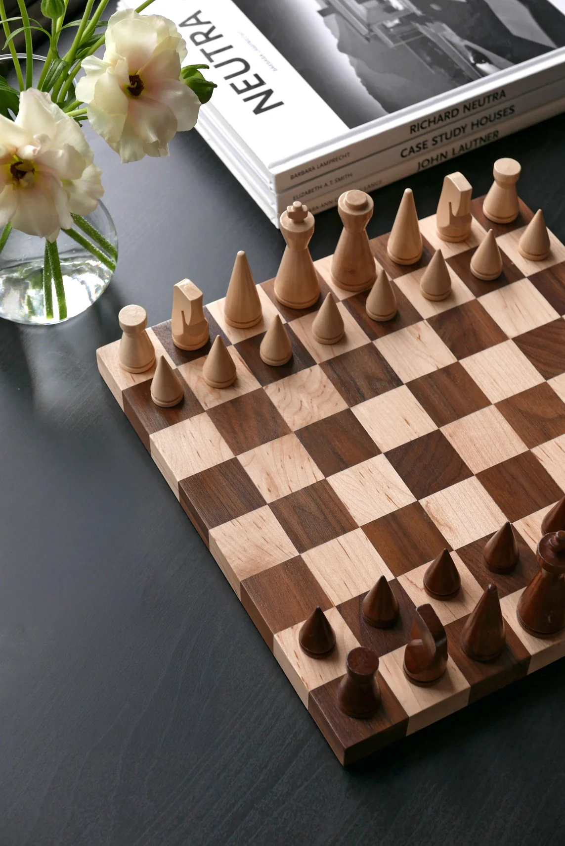 Zestaw do gry w szachy MINIMALIST CHESS drewno - Image 2