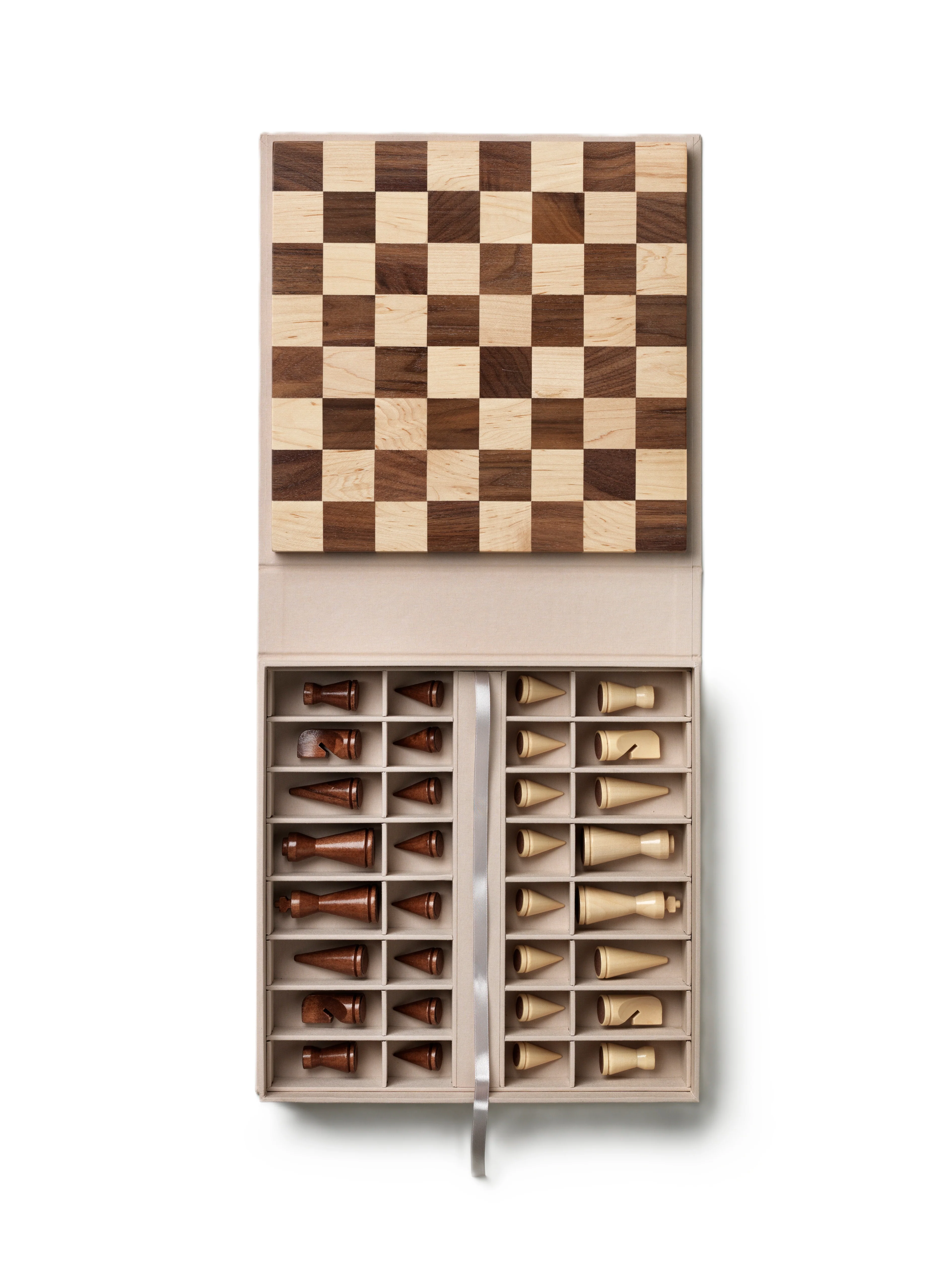 Zestaw do gry w szachy MINIMALIST CHESS drewno - Image 7