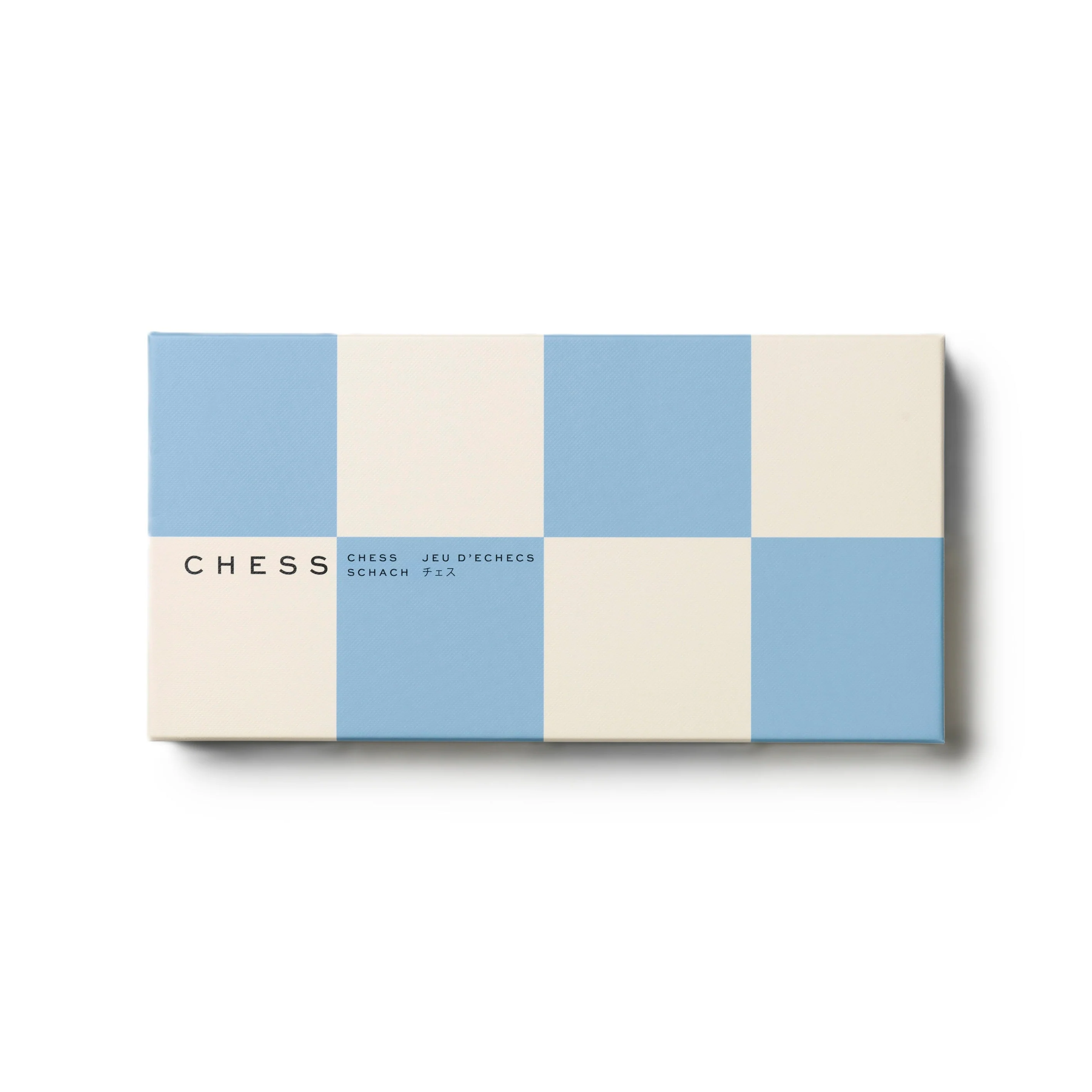Zestaw do gry w szachy PLAY CHESS niebieski z białym - Image 4