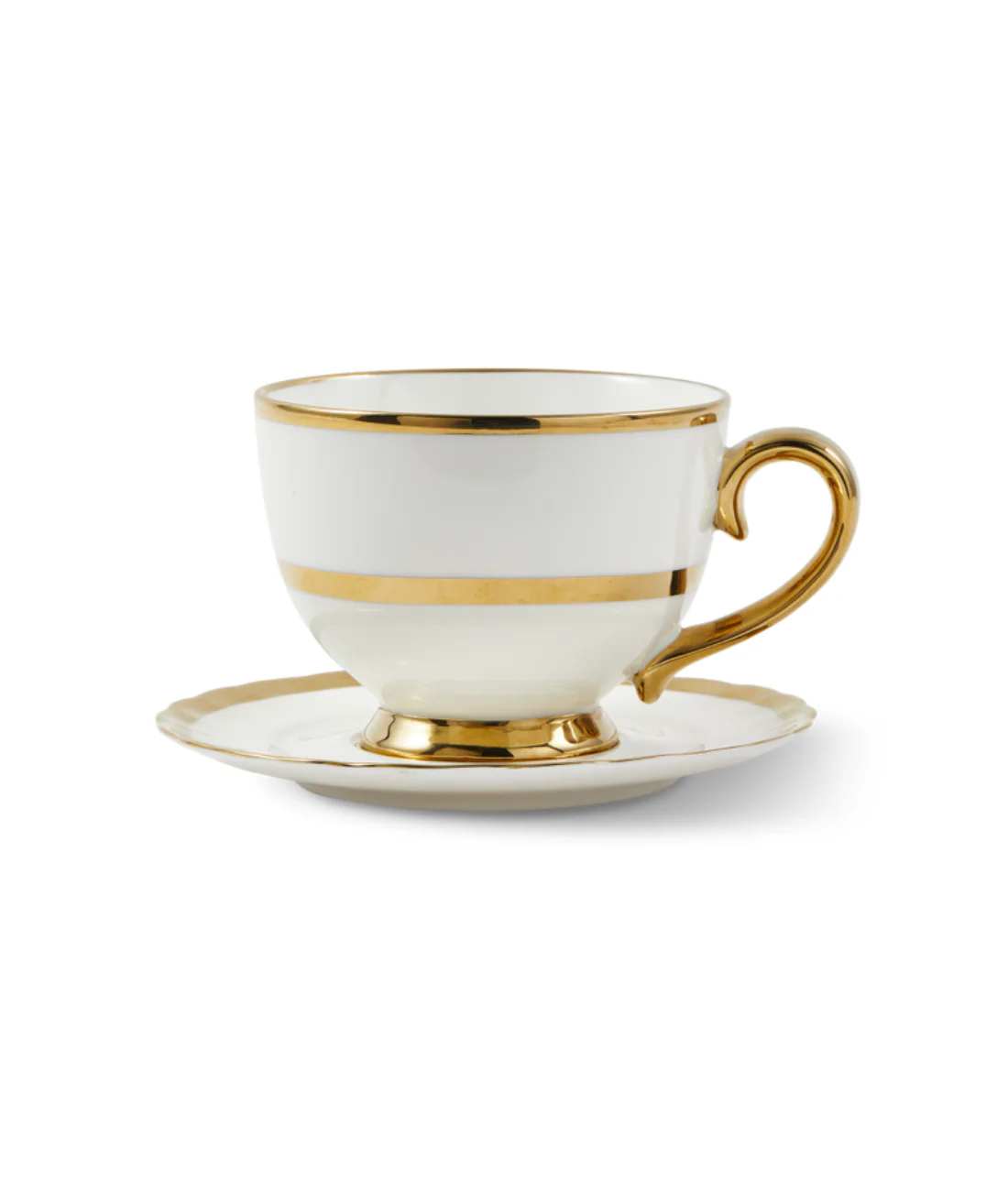 Zestaw filiżanek do herbaty GOLDEN FINDS porcelana - Image 6