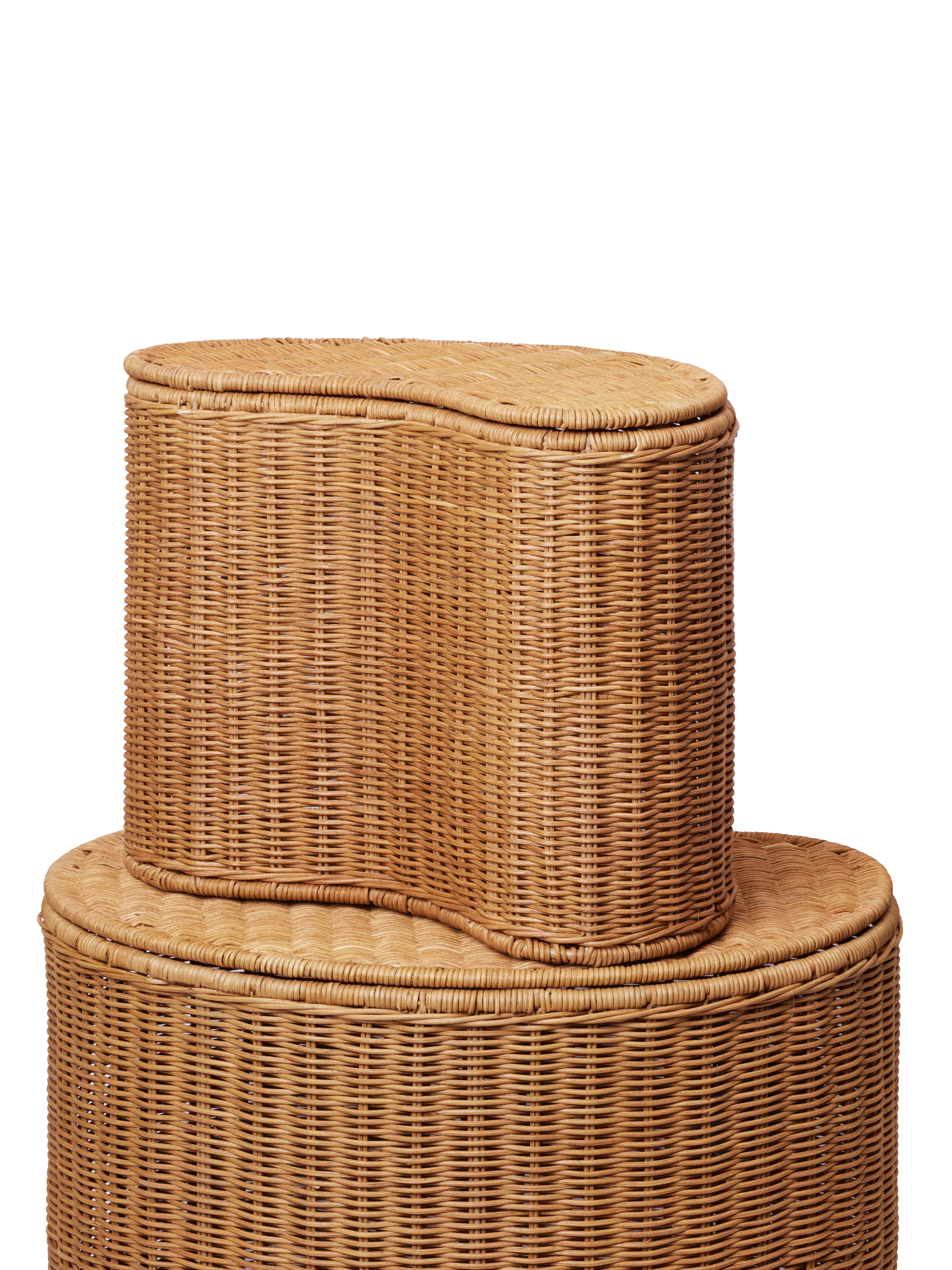Zestaw koszy WILLORA rattan - Image 7