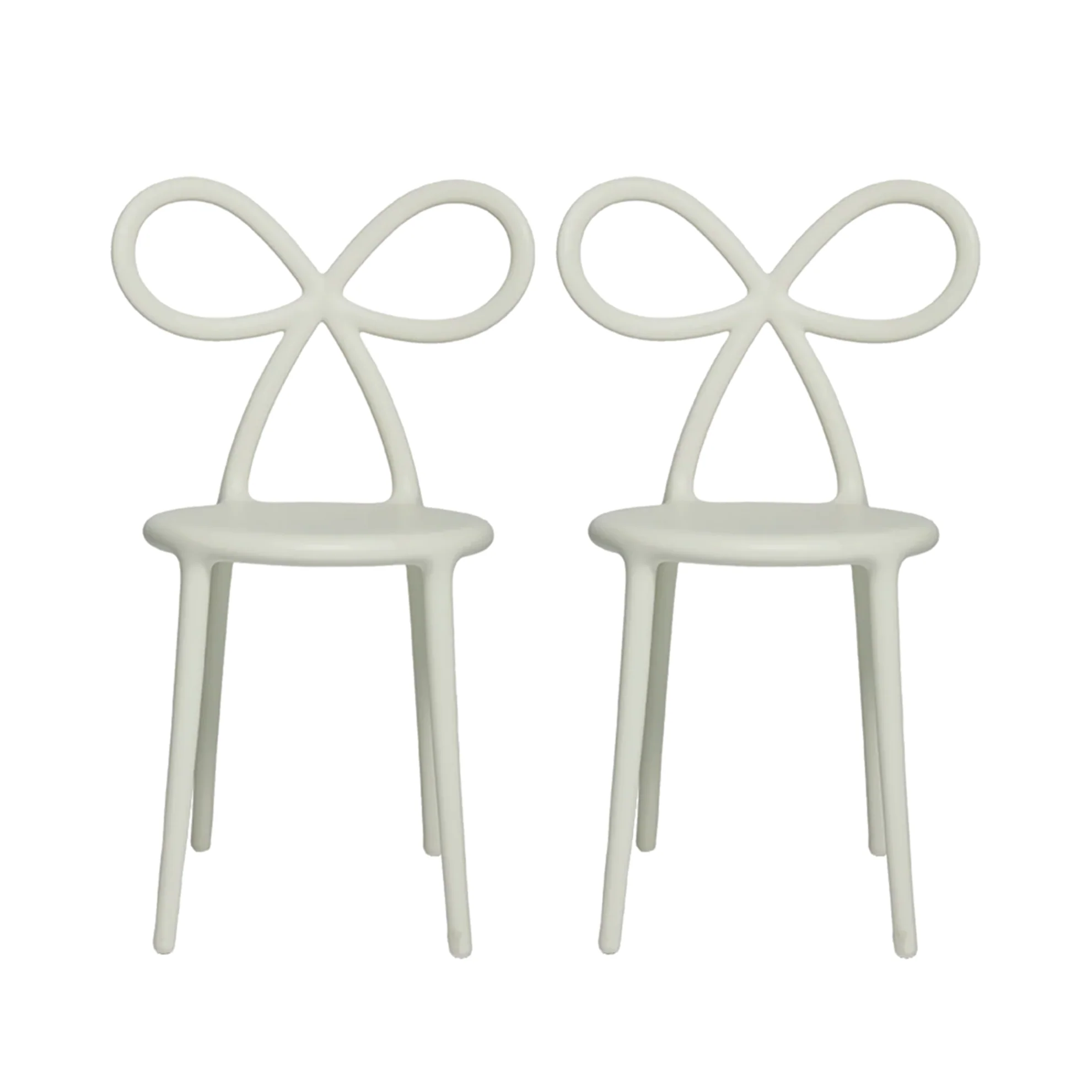 Zestaw krzeseł RIBBON BABY biały