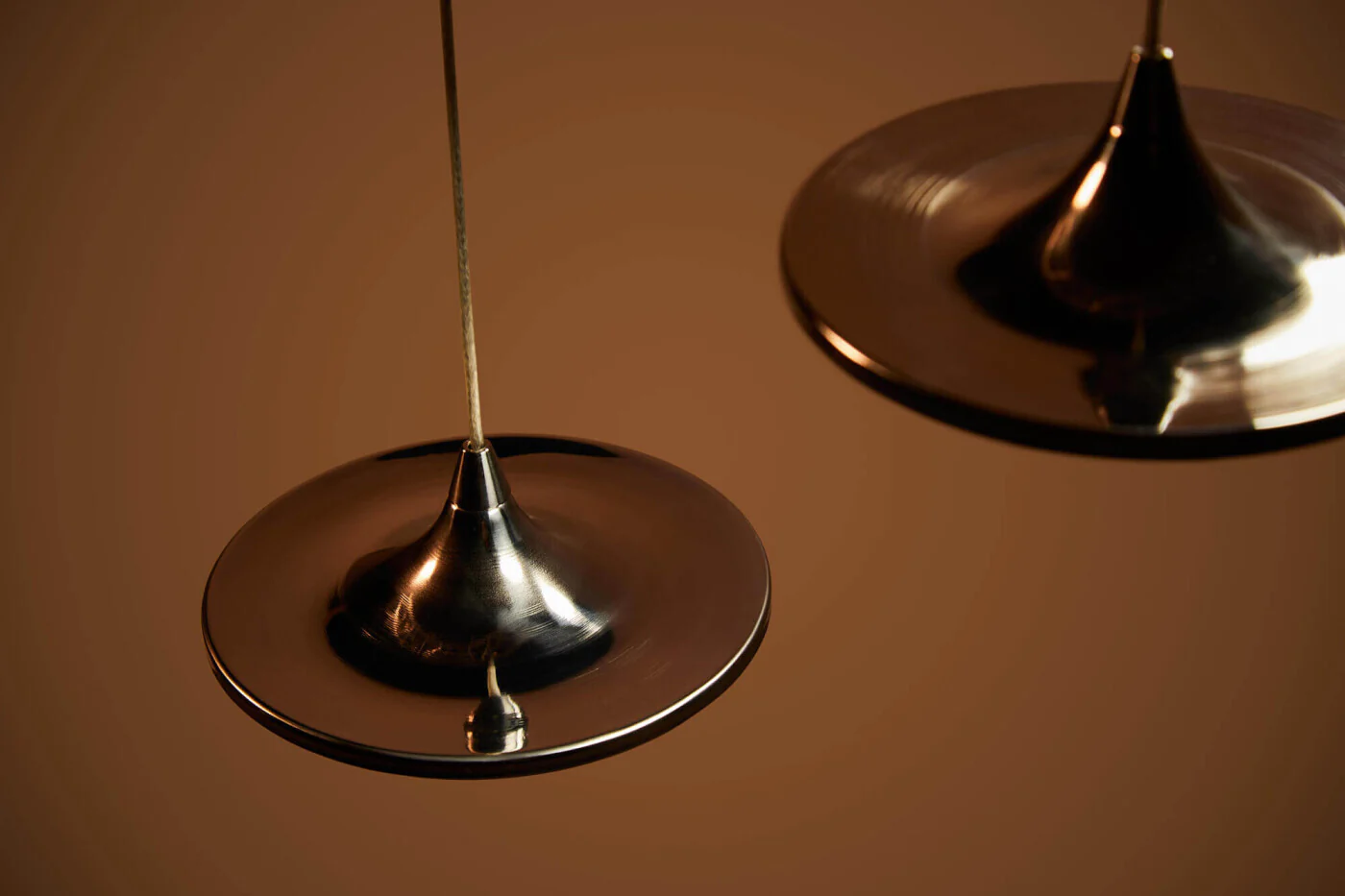 Zestaw lamp wiszących LUNA inox - Image 4