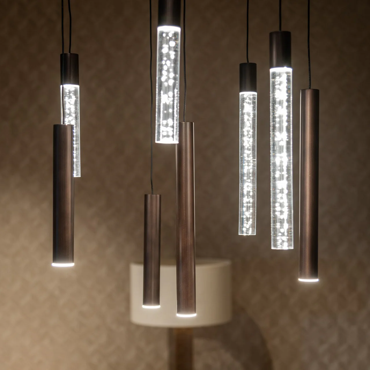 Lampa wisząca OXLEY brązowy - Image 3